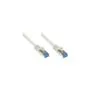 GoodConnections Patchkabel mit Rastnasenschutz. Cat. 6A. S FTP. PiMF. halogenfrei. 500MHz. grau. 20m.