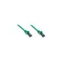 GoodConnections Patchkabel mit Rastnasenschutz. Cat. 6A. S FTP. PiMF. halogenfrei. 500MHz. grün. 5m.