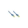 GoodConnections RJ45 Patchkabel mit Cat. 7 Rohkabel und Rastnasenschutz (). S FTP. PiMF. halogenfrei. 500MHz. OFC. bl...