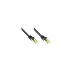 GoodConnections RJ45 Patchkabel mit Cat. 7 Rohkabel und Rastnasenschutz (). S FTP. PiMF. halogenfrei. 500MHz. OFC. sc...