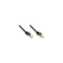 GoodConnections RJ45 Patchkabel mit Cat. 7 Rohkabel und Rastnasenschutz (). S FTP. PiMF. halogenfrei. 500MHz. OFC. sc...