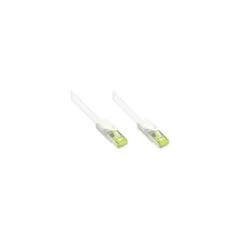 GoodConnections RJ45 Patchkabel mit Cat. 7 Rohkabel und Rastnasenschutz (). S FTP. PiMF. halogenfrei. 500MHz. OFC. we...