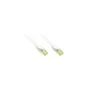 GoodConnections RJ45 Patchkabel mit Cat. 7 Rohkabel und Rastnasenschutz (). S FTP. PiMF. halogenfrei. 500MHz. OFC. we...