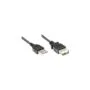 GoodConnections USB-A 2.0 (ST-BU) 1,8m Verlängerungskabel Schwarz
