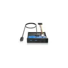 GRAUGEAR Multi Frontblende 4-Fach USB-HUB. 2x USB-C.2x USB-A retail