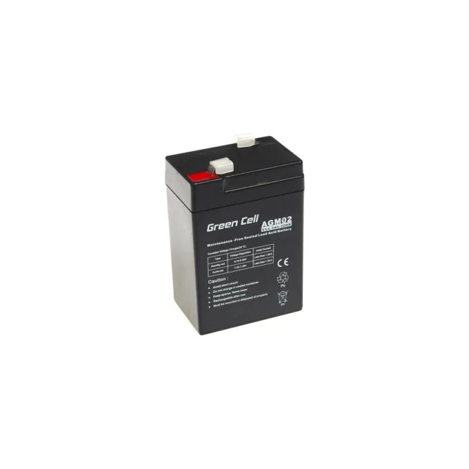 Green Cell AGM02 6V 4.5Ah VRLA Replacement Battery — image 1