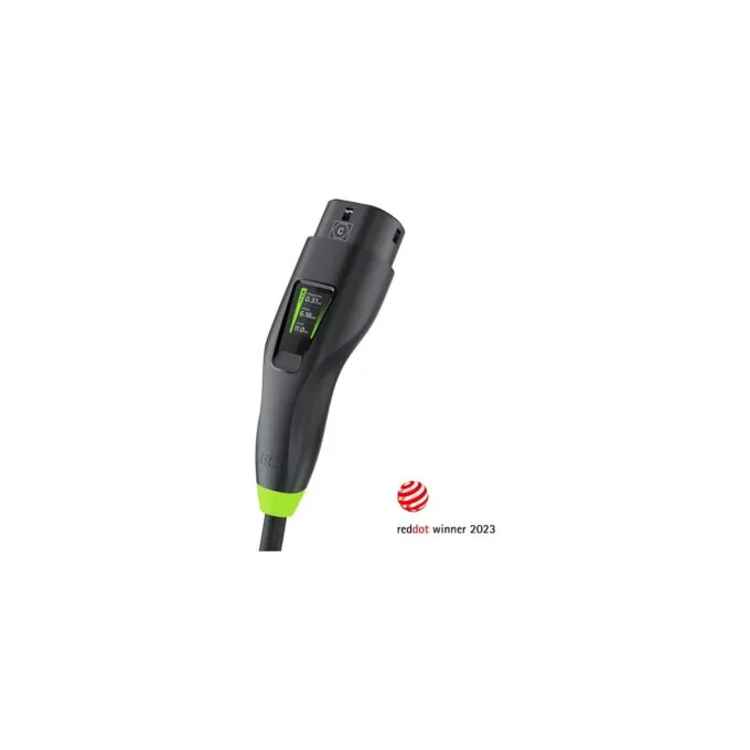 Green Cell Habu EV-Ladestation 7m 2-in-1 11kw Black — image 2