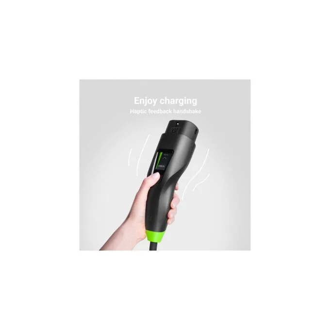 Green Cell Habu EV-Ladestation 7m 2-in-1 11kw Black — image 11