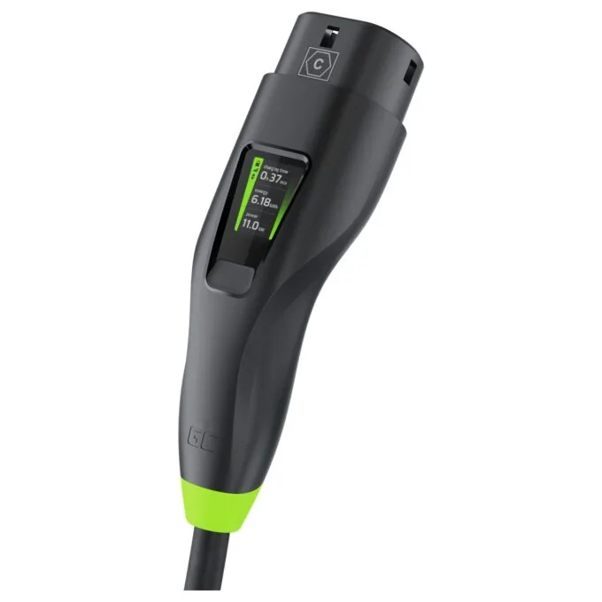Green Cell Habu EV-Ladestation 7m 2-in-1 11kw Black — image 23