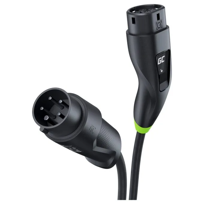 Green Cell Habu EV-Ladestation 7m 2-in-1 11kw Black — image 27