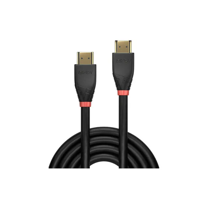 HDMI 2.0 15m 4K 60Hz vergoldet Lindy Black — image 2