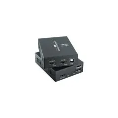HDMI over Cat.5 6 Extender kit 4K. 100m schwarz