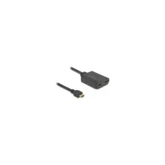HDMI Splitter 1 x HDMI in zu 2 x HDMI out 4K 60 Hz mit Downscaler