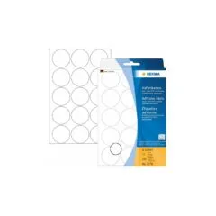 HERMA Vielzwecketiketten weiß 32 mm rund Papier 480 St.