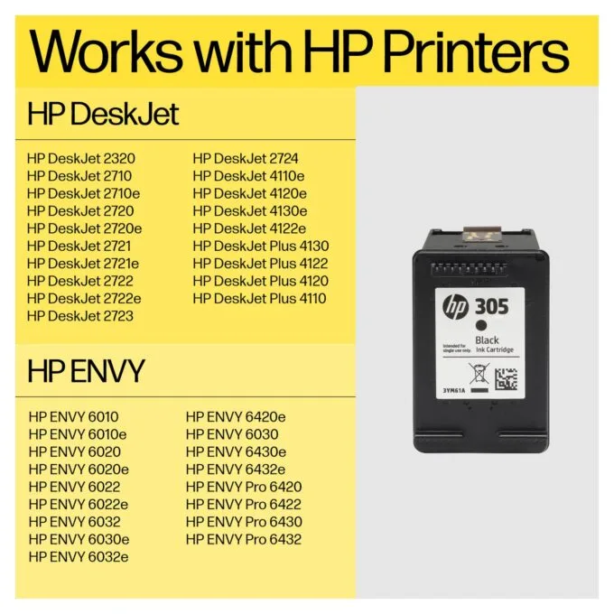 HP 305 TRI-COLOR ORG. INK CARTR — image 4