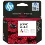 HP 653 TRI-COLOR ORIGINAL INK