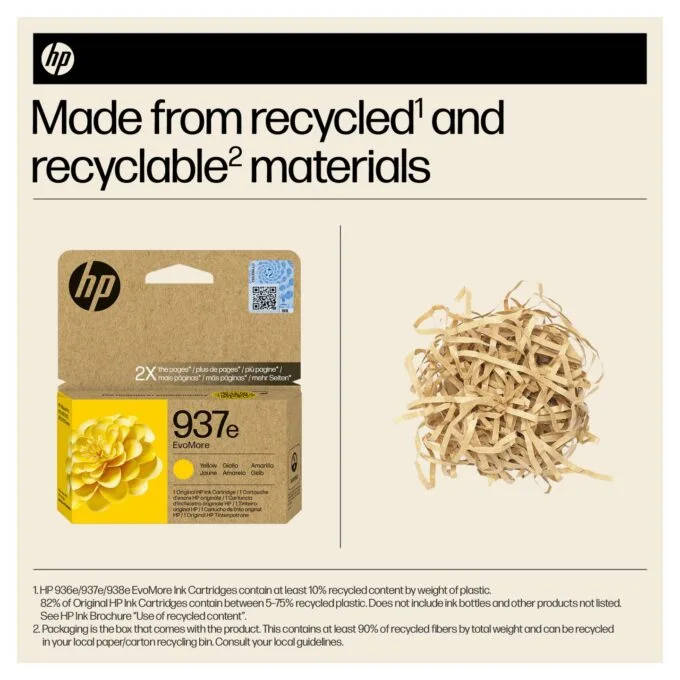 HP 937E EVOMORE YELLOW — image 2
