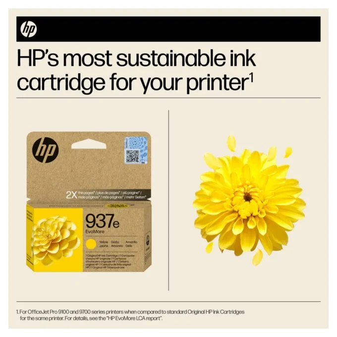 HP 937E EVOMORE YELLOW — image 3