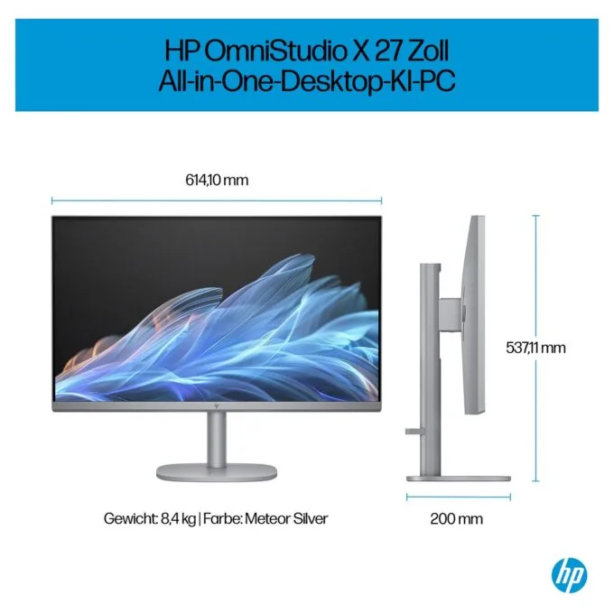 HP AIO OSX 27-CS0075NG U7-155H 32G — image 5