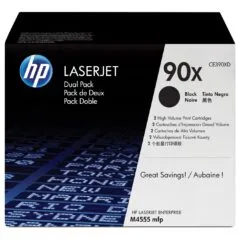 HP (CE390XD) No 90X HP90X HP 90X Dual Pack Black Schwarz Cartridge