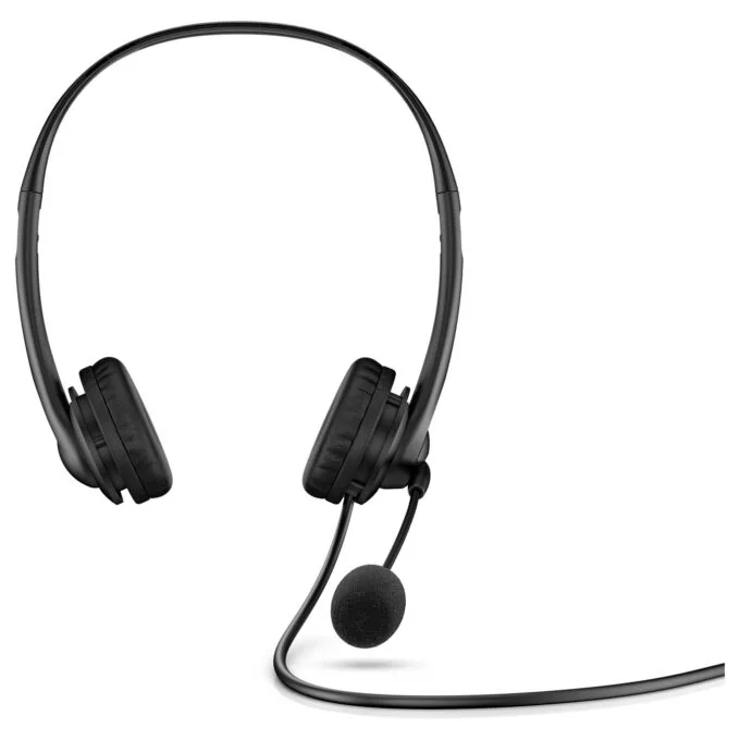 HP G2 kabelgebundenes Stereo-Headset USB-A-Anschluss schwarz — image 1