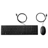 HP Wired 320MK Keyboard & Mouse Combo - USB Black