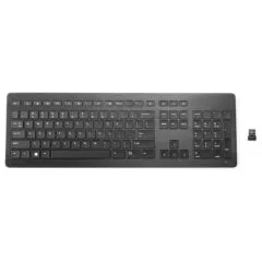 HP Wireless Premium Keyboard - Tastatur - Deutschland - Abgeglichenes anodisiertes Aluminium