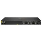 HPE Aruba Networking CX 6000 24p 10M 100M 1G Class4 PoE 4p SFP 1G 370W Switch EU