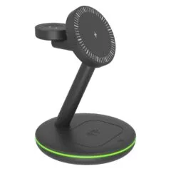 ICY BOX 3-in-1 Magnetische Ladestation Apple Watch IPhone AirPods