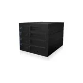 ICY BOX Backplane, 4x SAS SATA 3,5' HDD in 3x 5,25', trägerlos, EasySwap