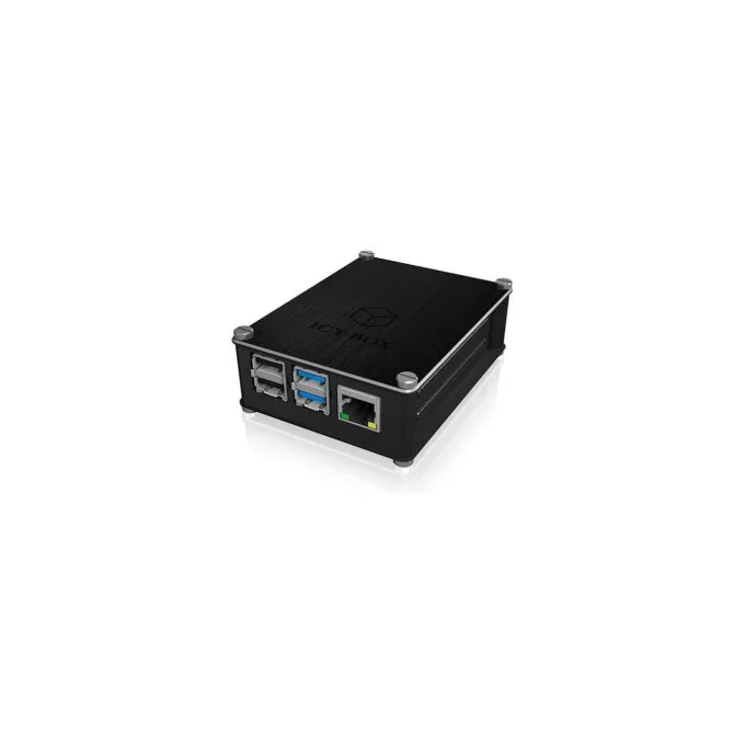 ICY BOX Gehäuse für Raspberry Pi® 4, Aluminium Cover und Seitengitter — image 2