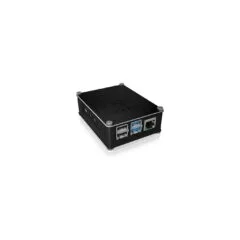 ICY BOX Gehäuse für Raspberry Pi® 4, Aluminium Cover und Seitengitter