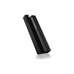 ICY BOX M.2 Kühlkörper für PS5, passt für M.2 SSD 22x80 mm, 10 mm Bauhöhe, schwarz
