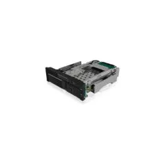 ICY BOX Wechselrahmen, 1x 2,5' + 1x 3,5' SATA SAS zu 2xSATA Host, für 5,25' Einschub