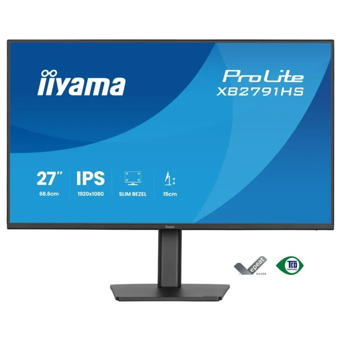 IIYAMA 68.5cm (27') XB2791HS-B1 16:9 HDMI+DP IPS — image 2