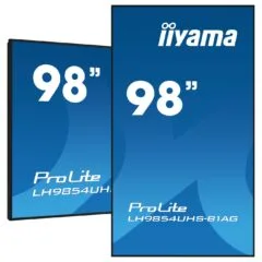 iiyama ProLite LH9854UHS-B1AG 247,6cm (98') 4K Digital Signage Monitor HDMI DP
