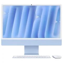 iMac Z1K5 59.62cm 23.5Zoll Standardglas M4 10C CPU 10C GPU 16C N.E. 32GB 1TB SSD Gbit Eth MM MaKey TID DE Blau