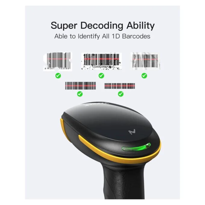 inateck Barcodescanner 21 AI black [BCST-21-AI_Black] — image 2