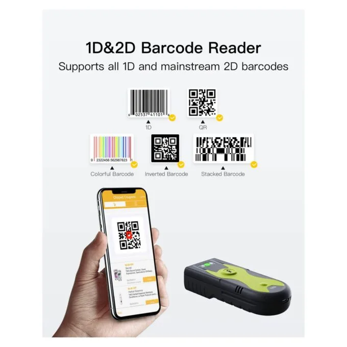 inateck Barcodescanner 42 green [BCST-42_green] — image 2