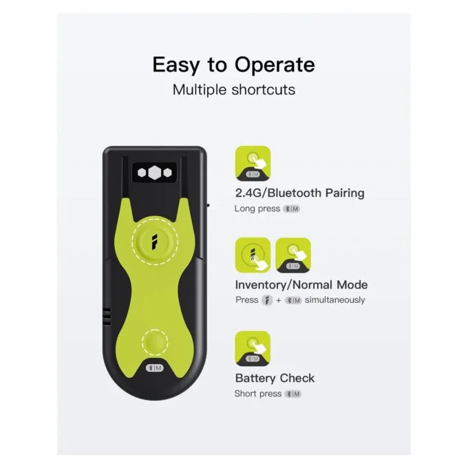 inateck Barcodescanner 42 green [BCST-42_green] — image 5