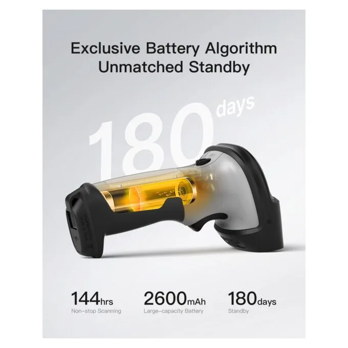 inateck Barcodescanner 70 AI gray [BCST-70-AI_gray] — image 6