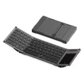 inateck Keyboard Tablet QWERTZ steel gray