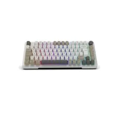 INCA Gaming Tastatur RGB GraySwitch USB-C BT 2.00m weiß