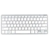 INCA Tastatur IBK-569BT BT 3.0 ultradünn. Multimedia. 10m silver