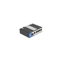 Industrie Gigabit Ethernet Switch 4 Port PoE 1 Port RJ45 1 Port SFP für Hutschiene