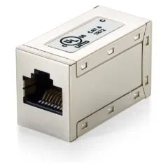 Inline-Koppler Cat6 RJ45 8P8C geschirmt 1Gbit 250MHz Polybeutel