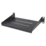 INTELLINET 10' Fachboden 150mm Frontmont. 1HE perforiert sw