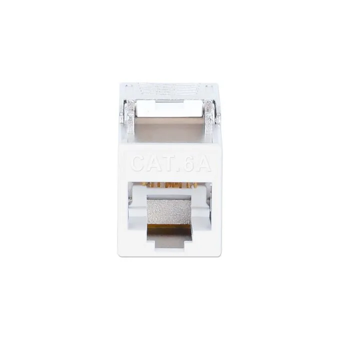 INTELLINET Cat6a 10G STP Keystone-Modul weiß — image 3