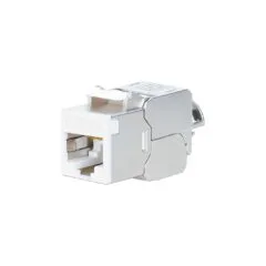 INTELLINET Cat6a 10G STP Keystone-Modul weiß