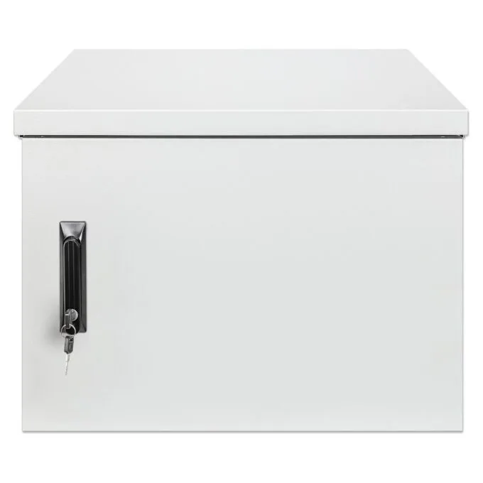 INTELLINET IP55 19' Wandverteiler 9 HE 600mm tief grau — image 3
